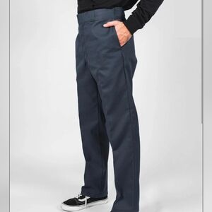 DICKIES Men's 32x32 Blue 874 Original Fit Blue Work Pants